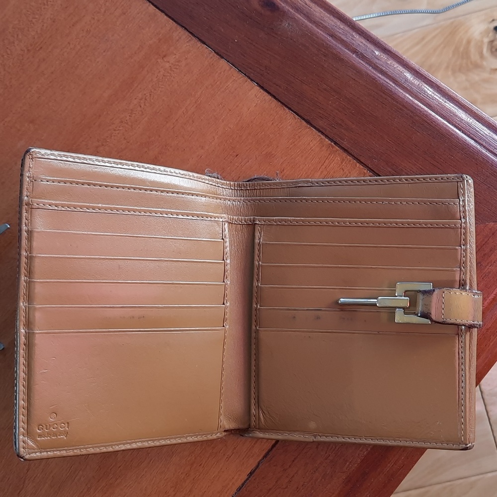 Gucci canvas Jackie wallet - Picture 4 of 13